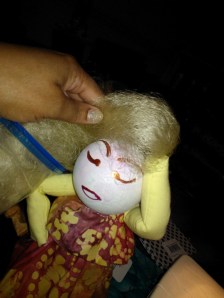 It would help if I combed my hair first before I put on a hat.